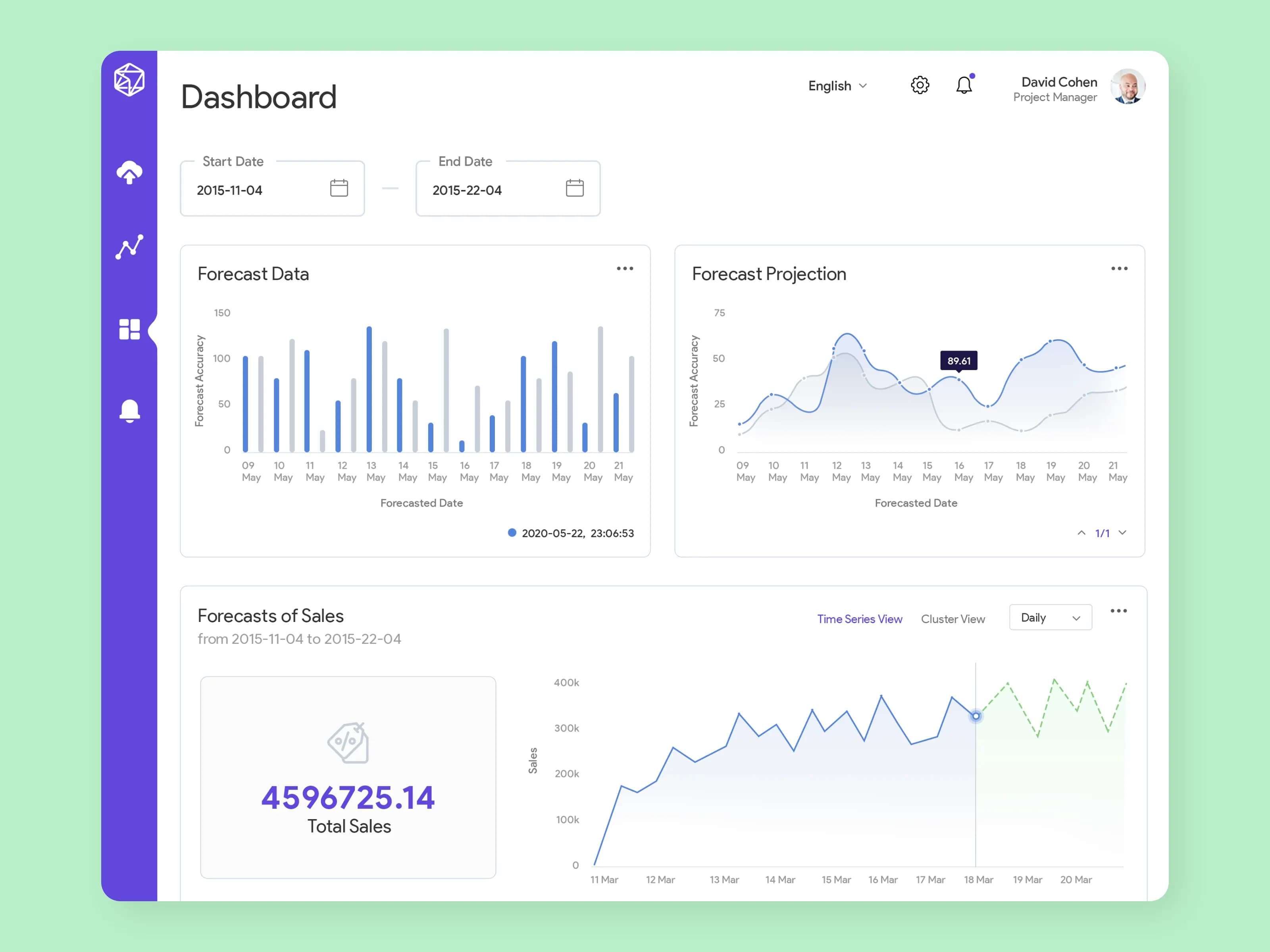 Sales Forecasting Platform